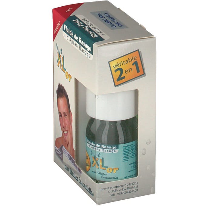 Xlor Scheerfluidum & After Shave 2in1 Classic Met Menthol 30ml