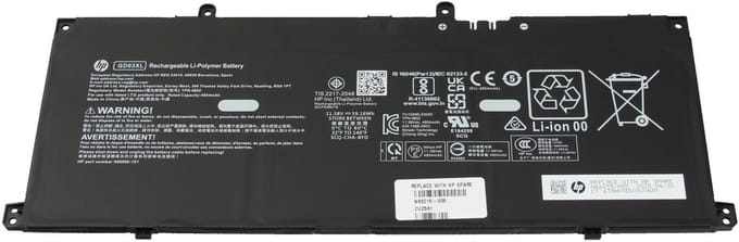 HP GD03XL Batterij - 59Wh