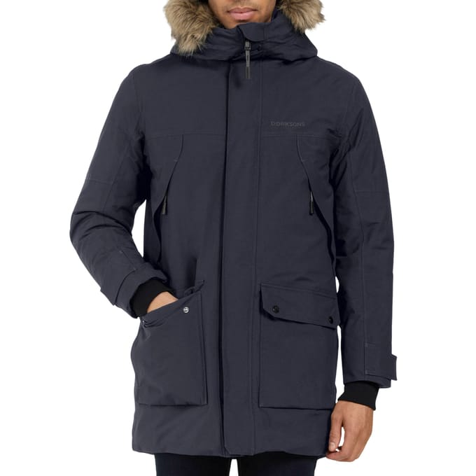 Didriksons Rick Jas Navy - Maat L - Heren - Parka's