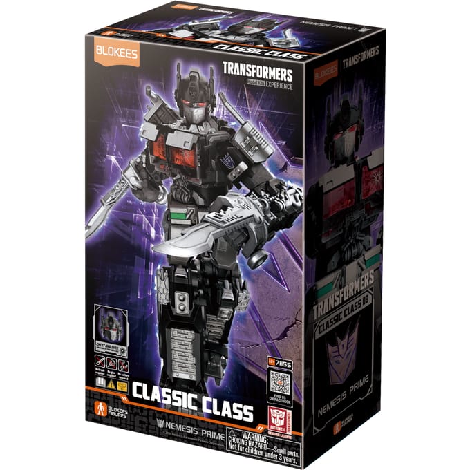 Blokees Figures Transformers Classic Class 08 Nemesis Prime Action Figure