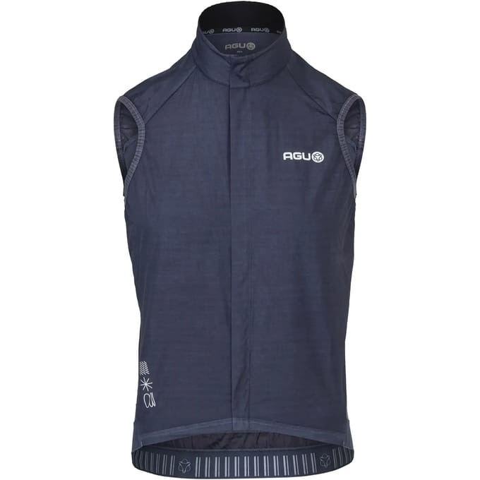 agu Breakaway Windvest Heren Wielrennen en MTB - Winddicht - 3 Achterzakken - Gerecycled