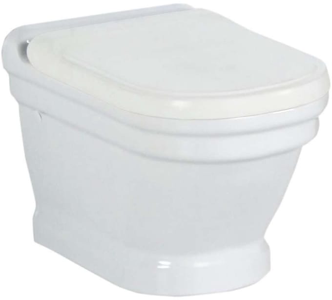 Sapho Antik - Hangend toilet Creavit, wit AN320