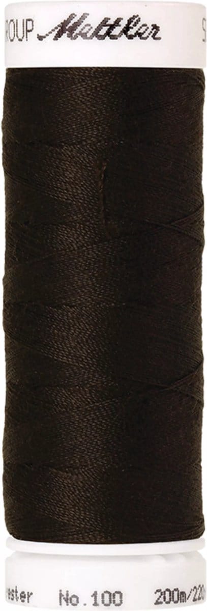 Amann Mettler Seralon Naaigaren – Vanilla Bean (0431) – 200 m – No. 100 – 100% Polyester – Per Stuk