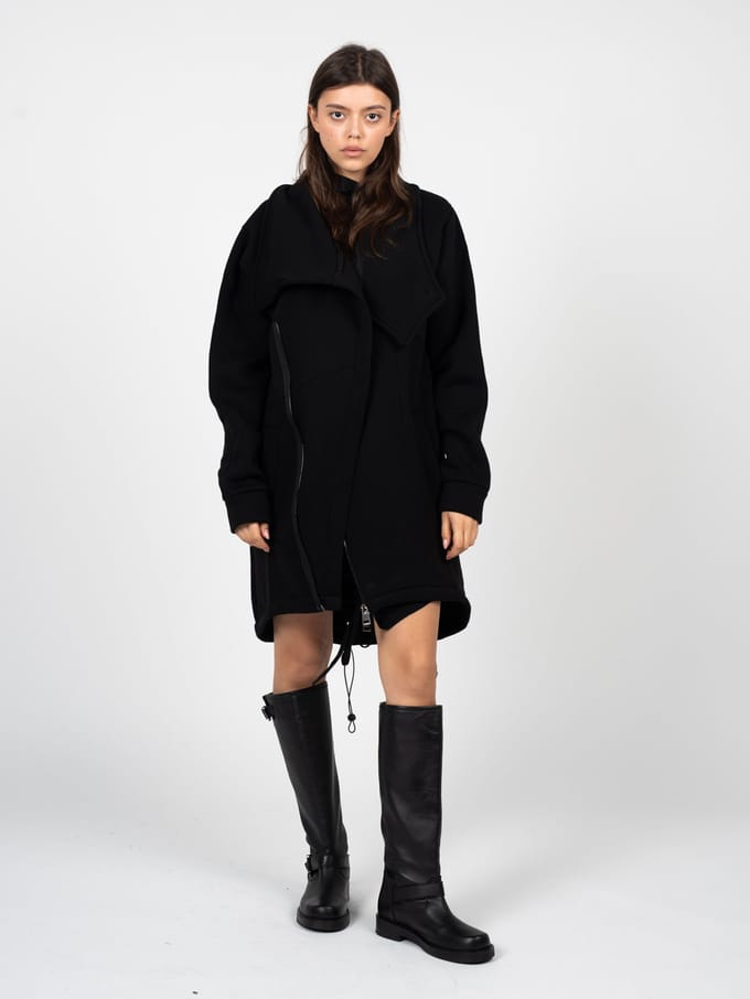La Haine Inside Us jas Unisex Vrouw zwart