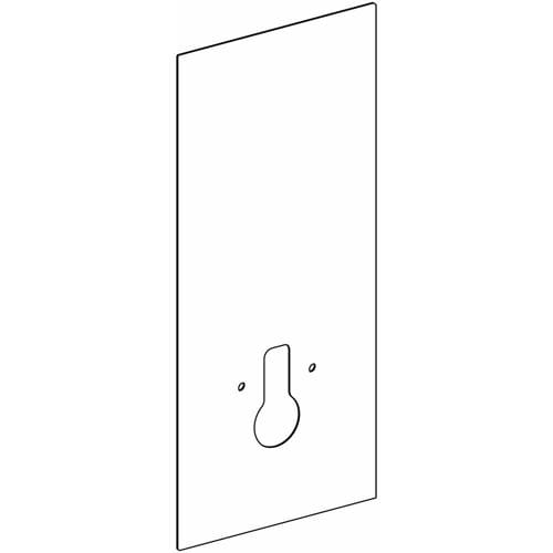 Geberit front panel for Monolith sanitary module 242.662.SI.1