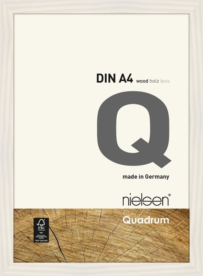 Nielsen Quadrum Houten Fotolijst White 21x29,7cm (A4)
