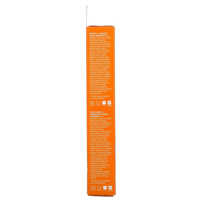 Andalou Naturals, Brightening Day to Night, 3 Pack white