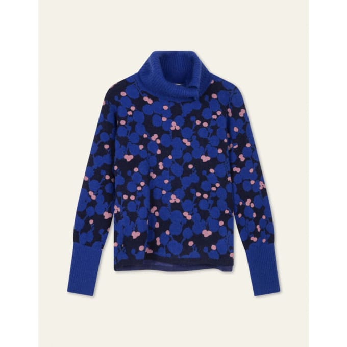 Oilily Knikker Trui- maatM Brunnera Blauw