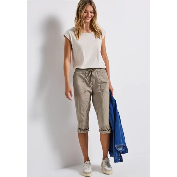 3/4 broek met omslag