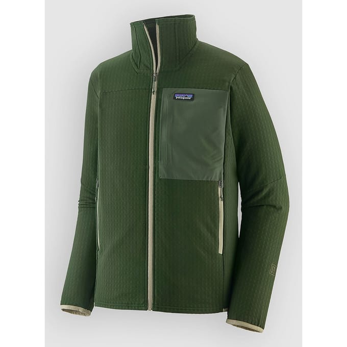 Patagonia R2 Techface Jas groen