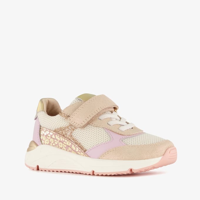 Stap meisjes sneakers roze - Maat 28