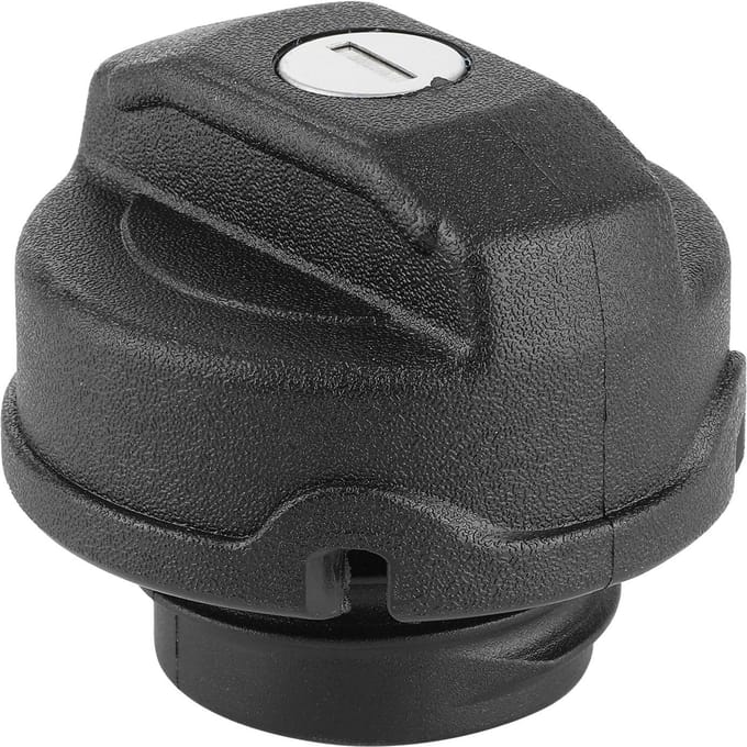 Tankdopdeksel met Slot en 2 Sleutels Autoaccessoire Geschikt voor Vauxhall Zafira 19982016 black
