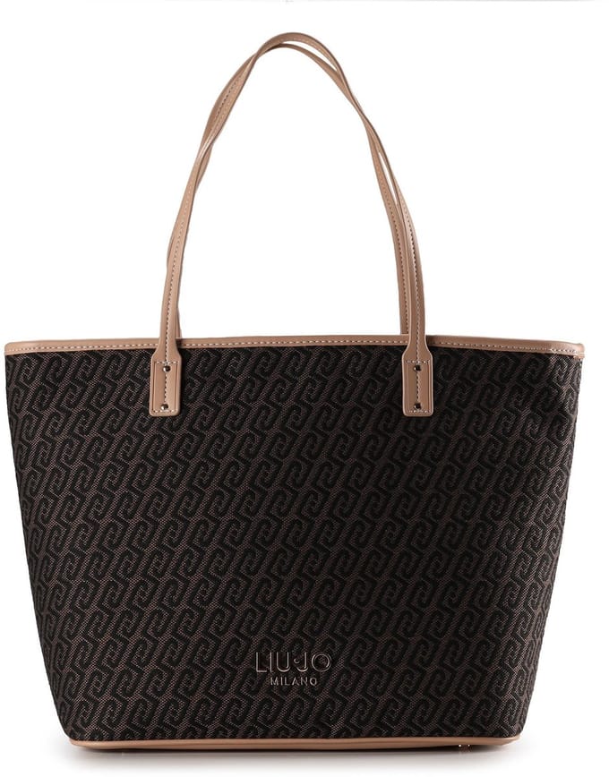 LIU JO handtas schoudertas Evrim Tote T.Moro donkerbruin