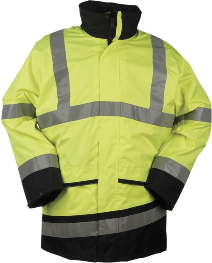 Sioen 346A Barcley fluo gele werkjas