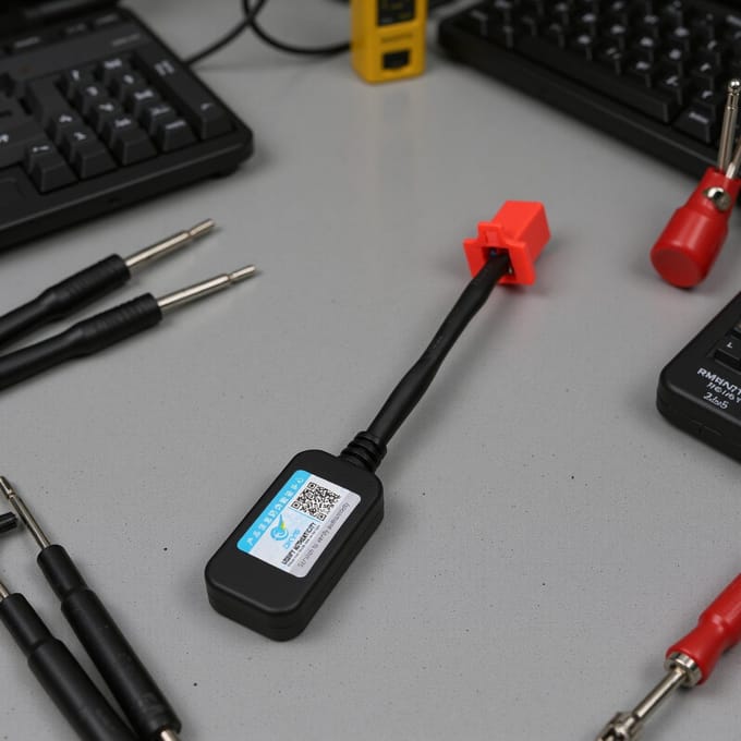 Programmeerbare Adapter Elektrische Fiets Programmeerbare Dongle Vervanging voor Fardriver Controller gray
