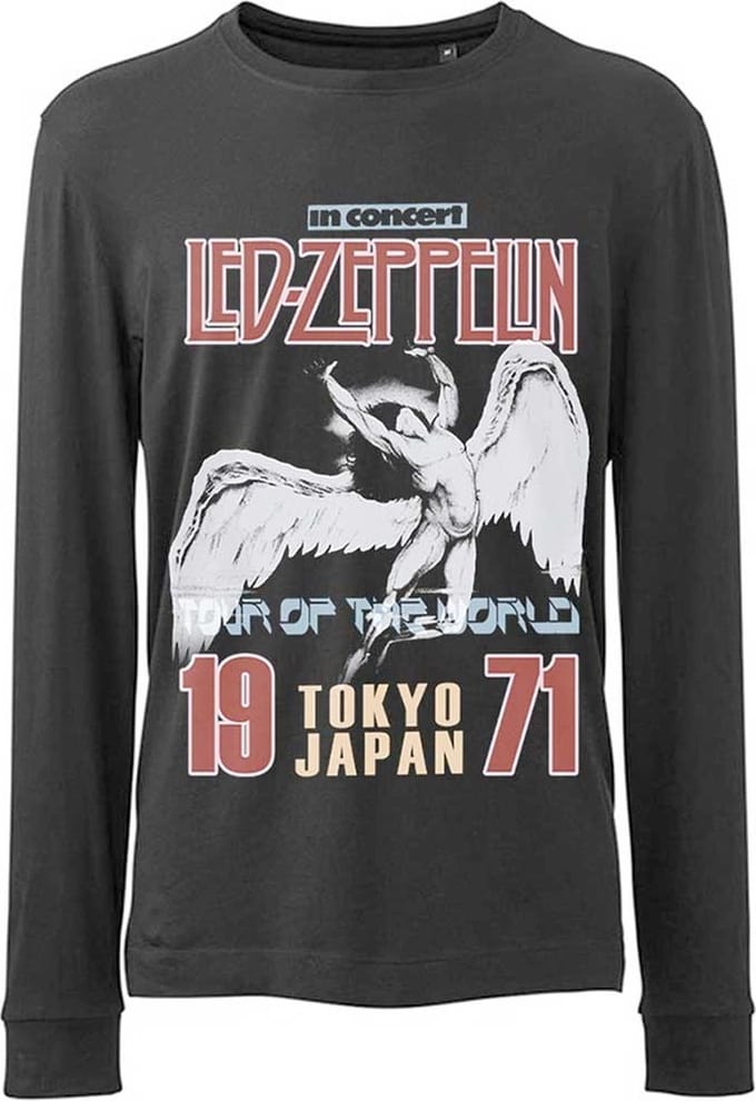 Led Zeppelin - Japanese Icarus Longsleeve shirt - M - Zwart