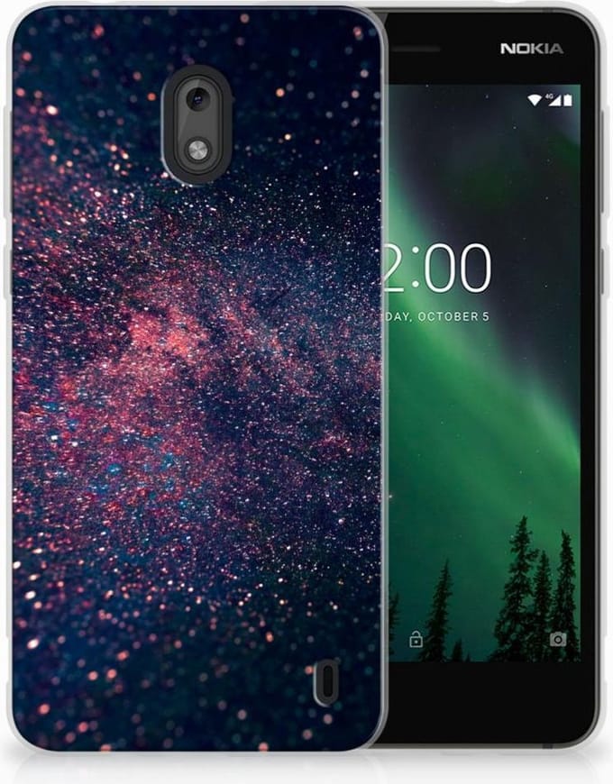 Nokia 2 TPU Hoesje Stars