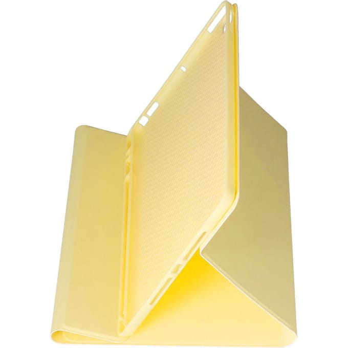 Housse de Protection 10,5 pouces Jaune Antichoc Résistante à l'Usure Étui avec Support Protecteur pour Tablette IOS Air pour Tablette IOS Pro beige