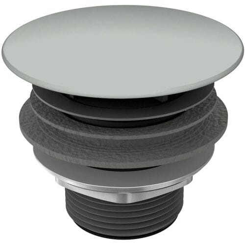Kaldewei permanent drain valve, round lid 9058000001