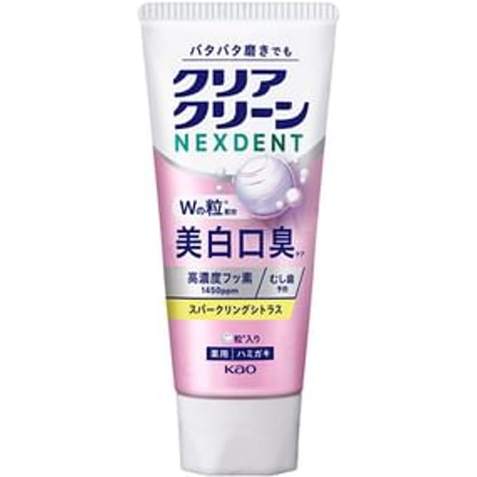 Kao - Clear Clean NEXDENT Whitening & Bad Brath Sparkling Citrus Toothpaste 110g