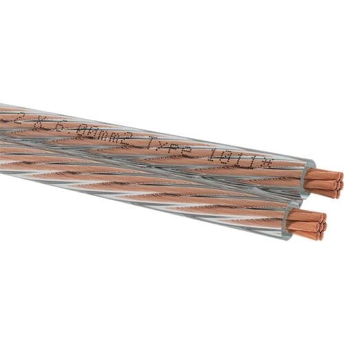 Oehlbach D1C312 Luidsprekerkabel 1 x 2 x 6 mm² + 1 x 2 x 6 mm² Transparant 1 stuk(s)