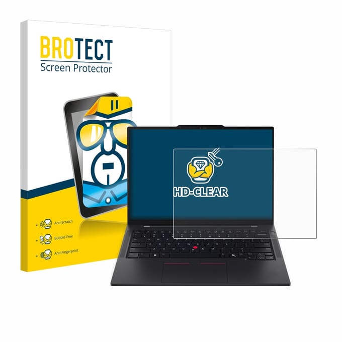 BROTECT - Screenprotector voor Lenovo ThinkPad T14s Gen 6 - Folie Beschermfolie transparant