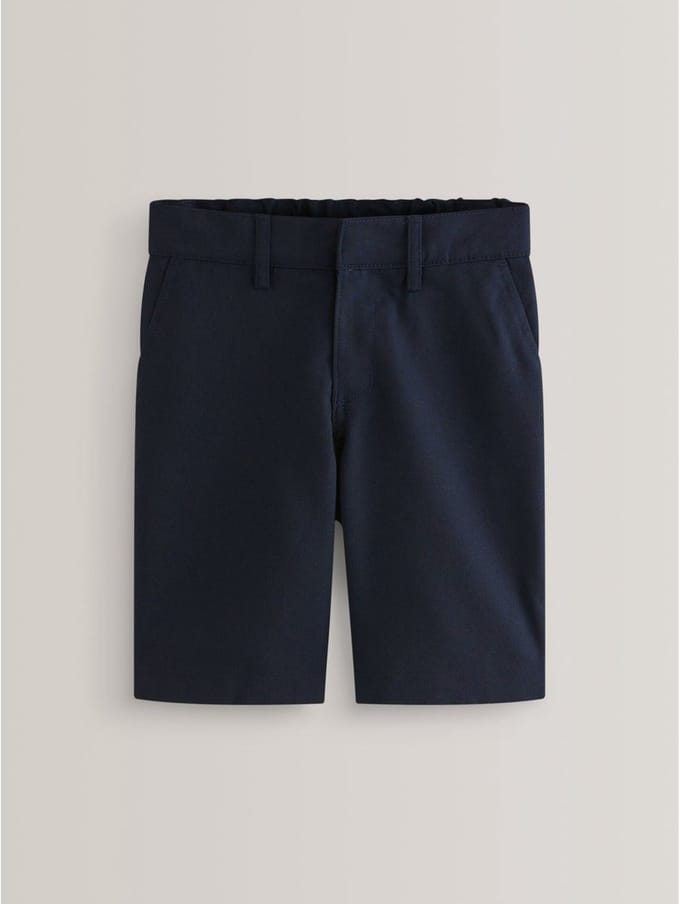Next - Jongens - Schoolshorts zonder plooien - Blauw