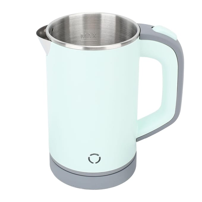 Elektrische Waterkoker 0.8L 600W Snelkokend Anti Droogkoken Roestvrijstalen Waterkoker voor Thuisgebruik L white