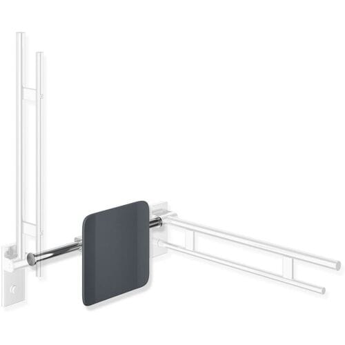 HEWI System 900 back support Design A, axle size 58.8 to 68.8 cm 900.51.90140 92