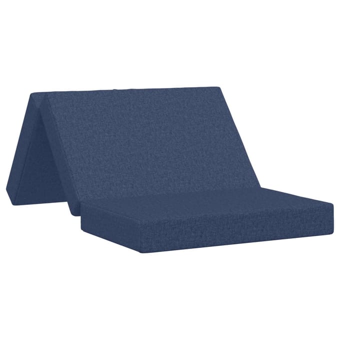 vidaXL - Vouwbare - Sofa - Bed - 80 - x - 67 - x - 45 - cm - Blauw