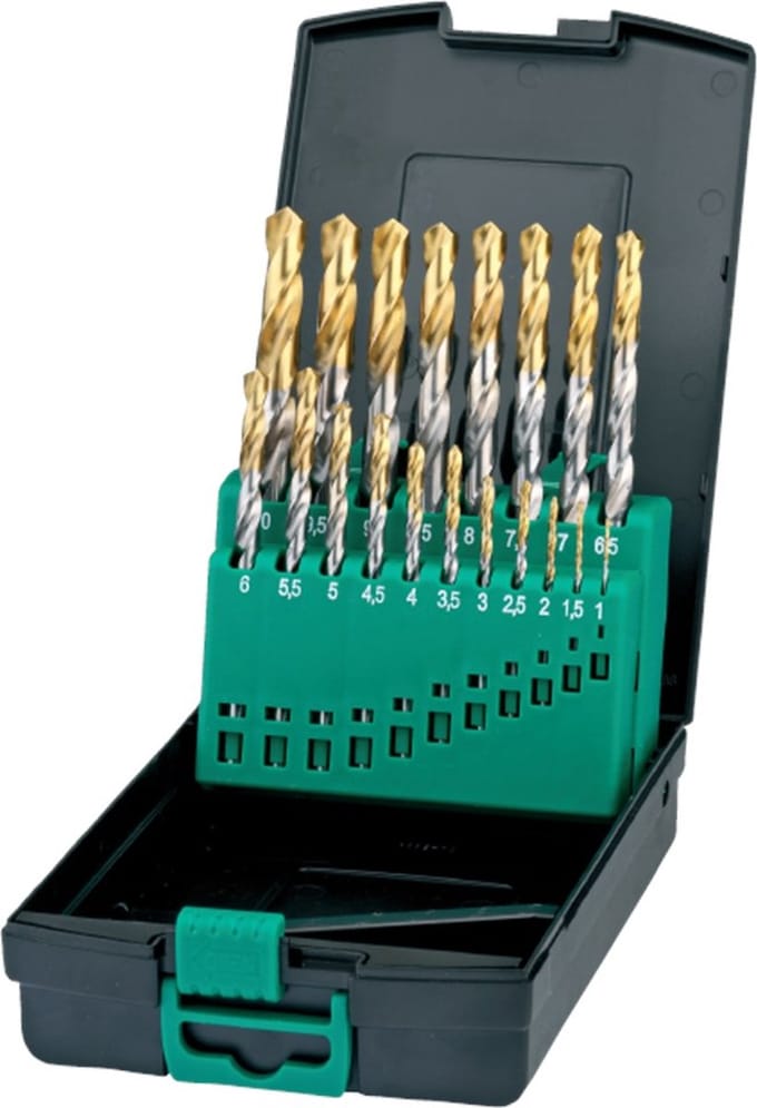 Phantom HSS Set Spiraalboren DIN 338 TiN-tip - 191461300