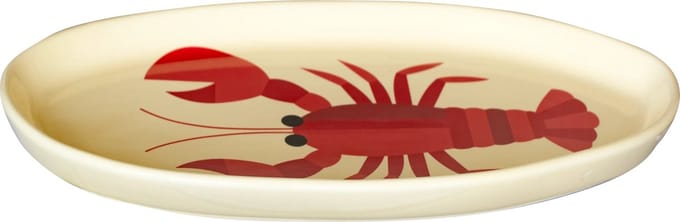 Kitsch Kitchen serveerschaal Sealife kreeft