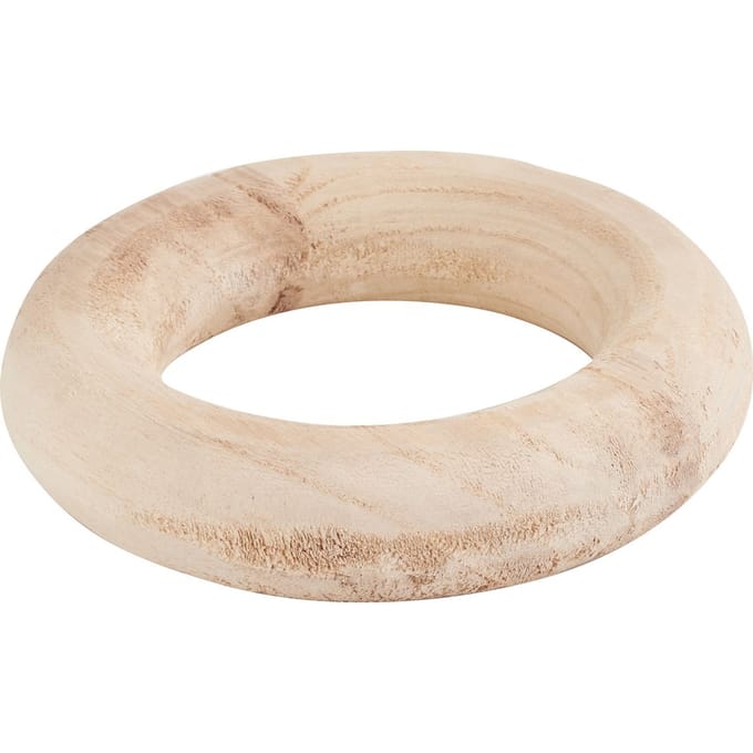 Houten ring, natuurlijk - Ø 19 cm