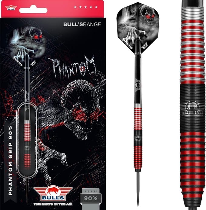 Dartpijlen Set - Stalen Darts - Wedstrijd Darts - 90% Tungsten Grip - 25 Gram