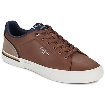 Pepe Jeans Kenton Campus Schoenen Bruin EU 41 Man