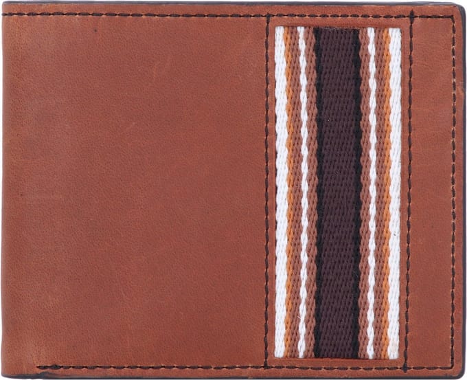 FOSSIL Portemonnee Bronson Bifold Wallet With Flip ID Medium Brown Bruine