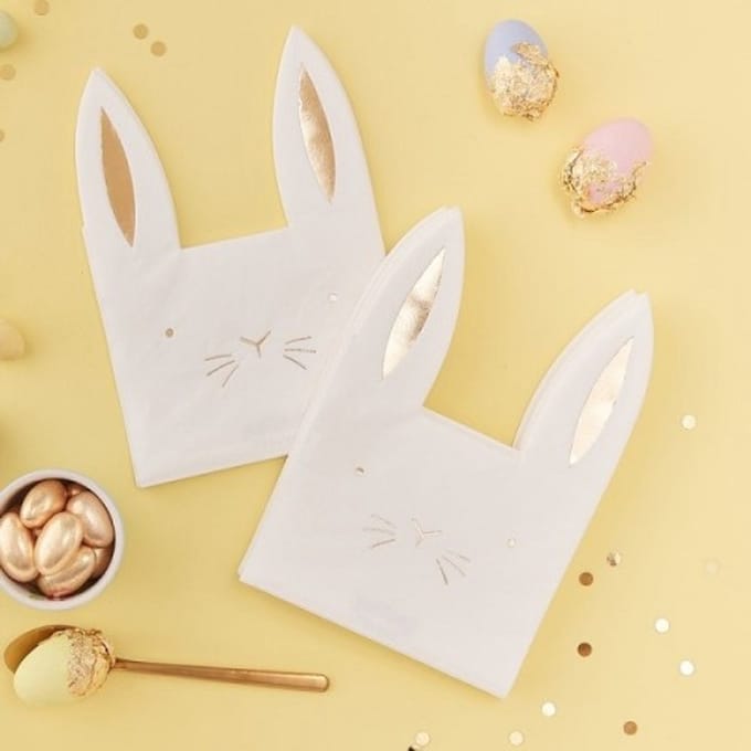 Bunny servetten 16 stuks pasen