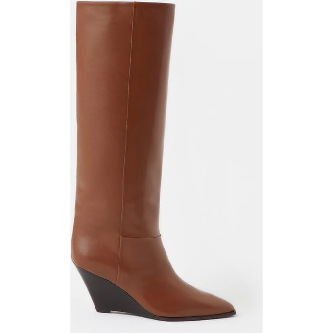 Closed Wedge Boot Shoes Brazil Nut Taglia: 37 | Stivali Outlet | Donna