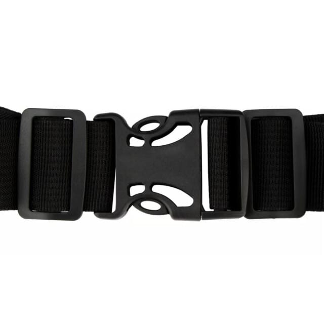 Avento Hardloopriem met 2 Drinkflessen - Addy - Zwart/Fluorgeel