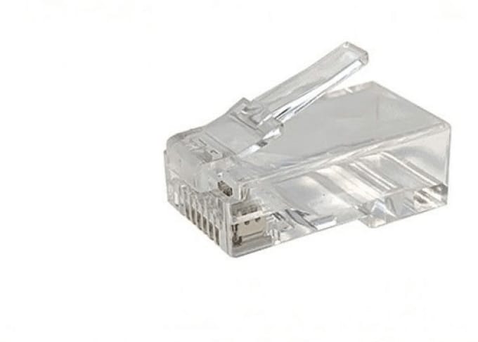 DANICOM UTP CAT6 RJ45 Connector - voor soepele kern - 10 stuks
