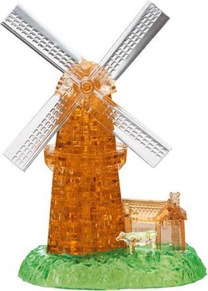 Crystal Puzzle 3d Puzzel Windmolen 64 Stukjes