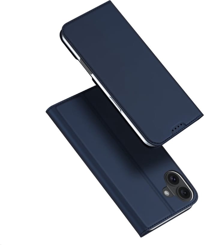Dux Ducis Geschikt voor iPhone 16 Plus hoesje - Slim bookcase - Blauw