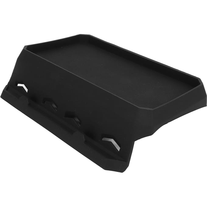Opbergbak Dashboard Antislip Silicone Middenconsole Organizer Bak Achter Scherm Opbergruimte Zonnebrilhouder voor black