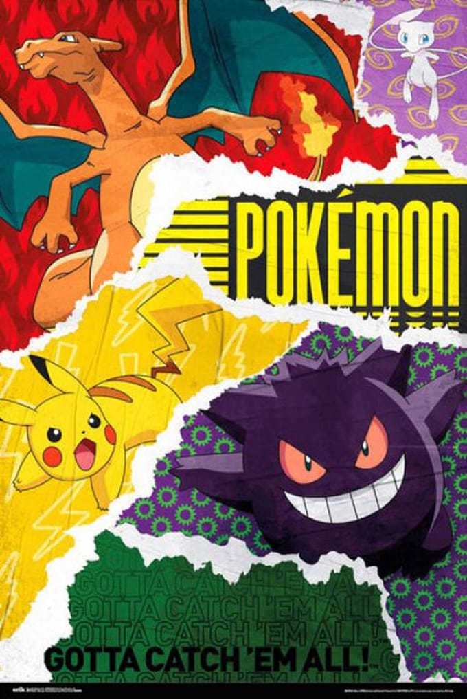 Pokemon gotta catch em all! - Maxi Poster - 61 x 96.5 cm