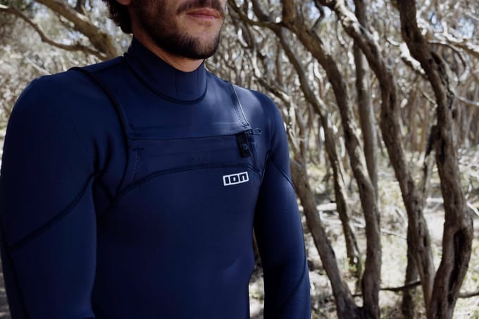 Ion Element 5/4 Front Zip Wetsuit zwart