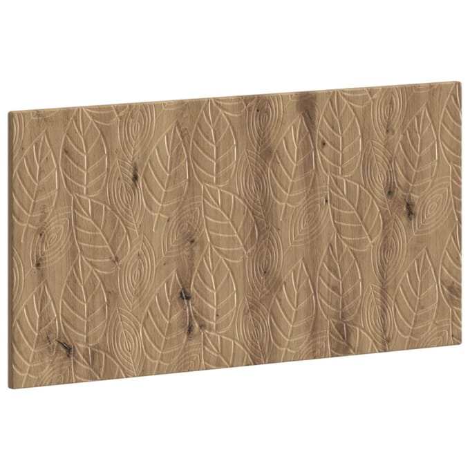 vidaXL - Wandgemonteerd - Hoofdbord - DELFT - Artisanaal - eiken - Bewerkt - hout