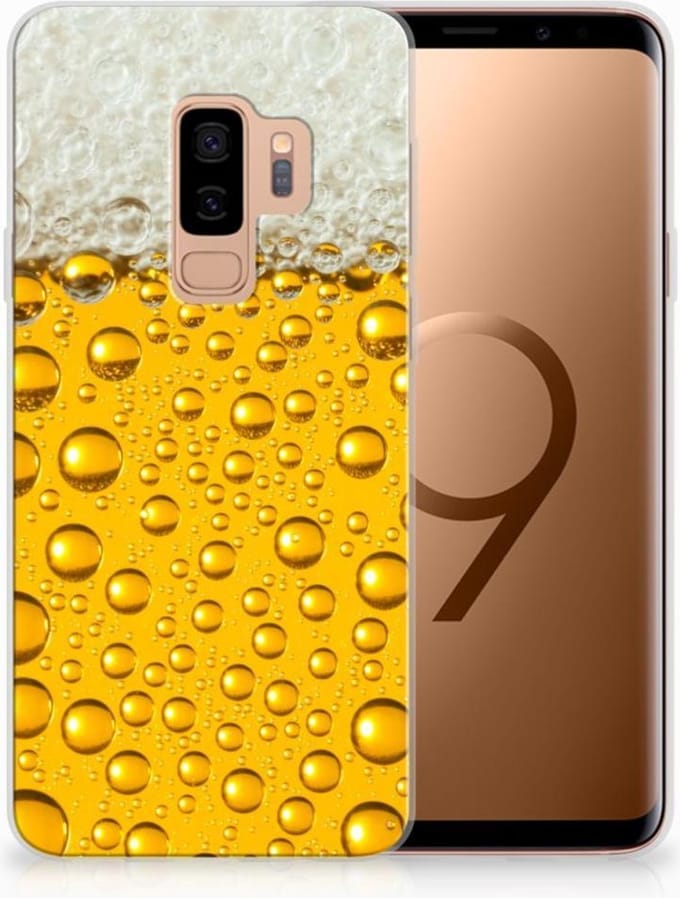 Samsung Galaxy S9 Plus Siliconen Case Bier