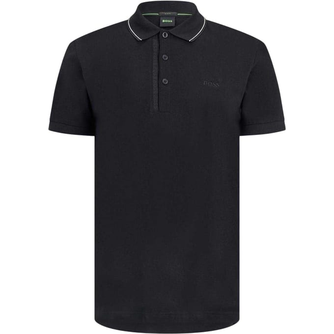 Boss Heren Paule 4 Poloshirt (Zwart)