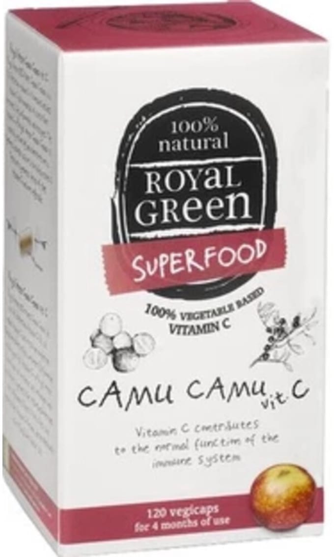 Royal Green Camu Camu vitamine C - 120 vcaps