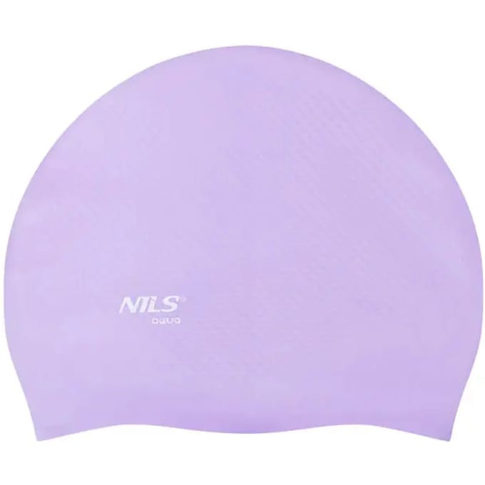 Nils Aqua NQC - Silicone Zwemcap - Hydrodynamisch - Violett - Met Binnenwanten